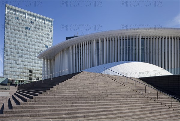 Steps in front of the Philharmonie