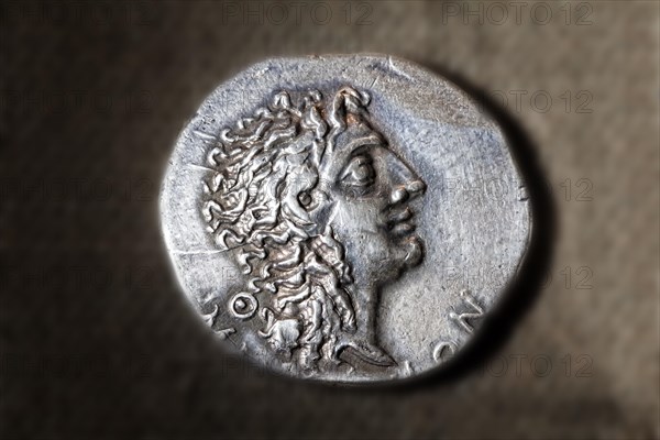 Antique silver coin