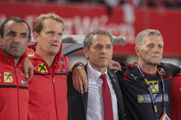 Austrian head coach Marcel Koller