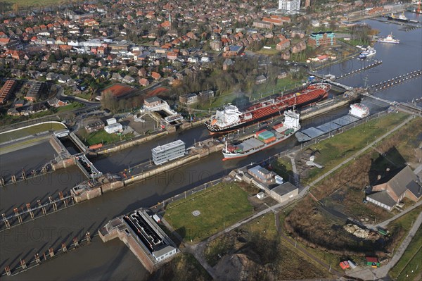 Lock of the Kiel Canal