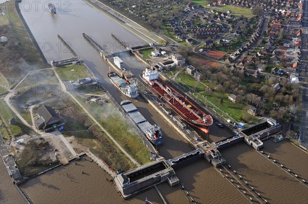 Lock of the Kiel Canal