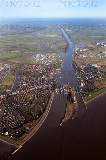 Lock of the Kiel Canal