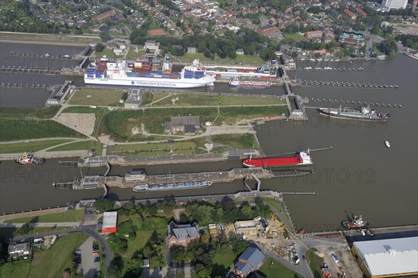 Lock of the Kiel Canal