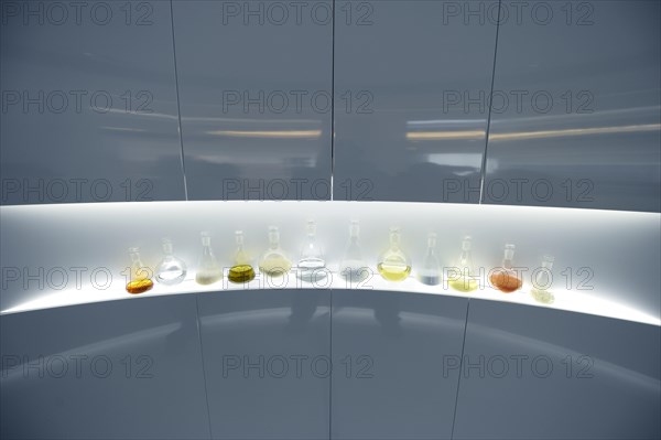 Different chemicals and raw materials for the production of consumer products