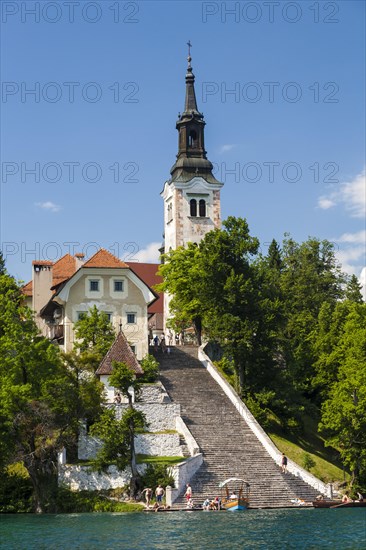 Pilgrimage island of Blejski otok