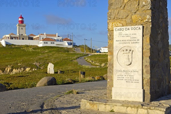 Cabo da Roca lighthouse at Cape da Roca