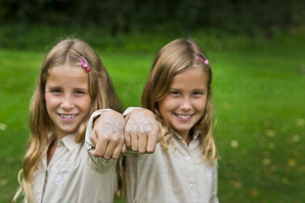 Twin girls