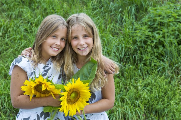 Twin girls