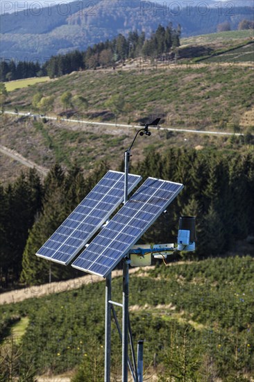 A private weather station owned by Sauerlandwetter.de