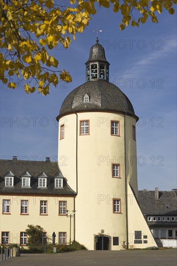 Dicker Turm tower of the Lower Castle in Siegen