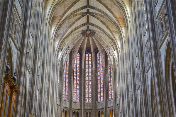 Interior choir of Orleans Cathedral