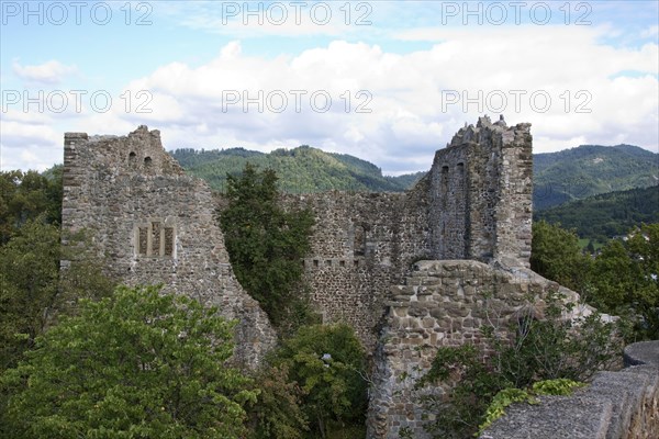 Ruins of Burg Baden Castle