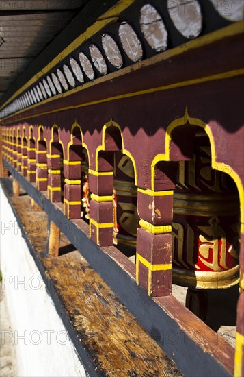 Prayer wheels perspective