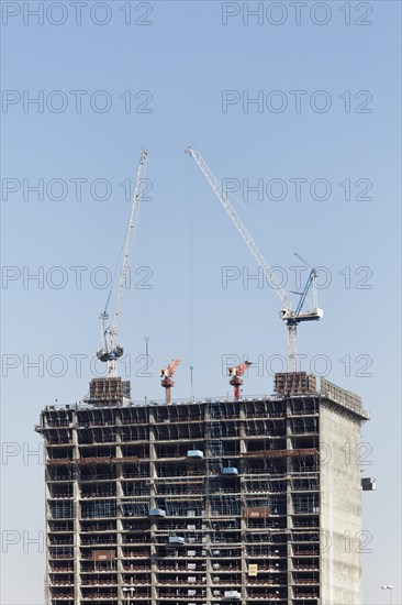 Skyscraper under construction