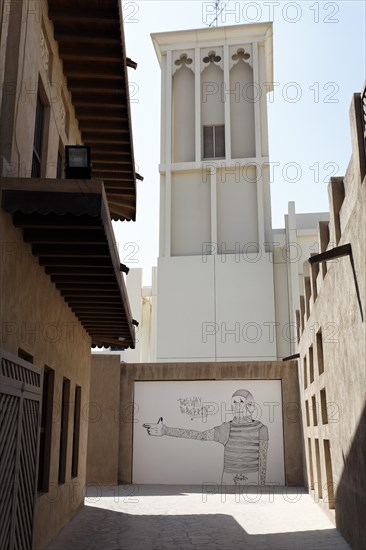 Alley in the old Bastakiya district