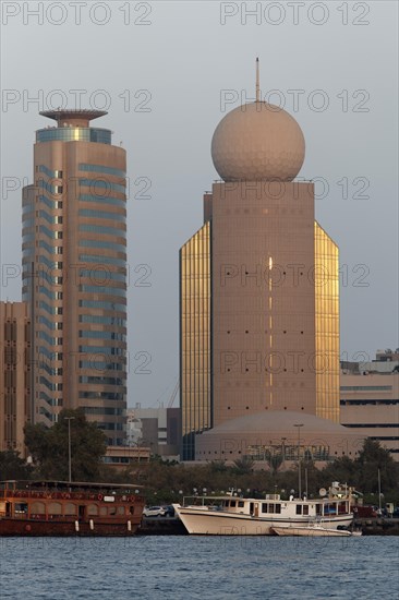 Etisalat Tower on Dubai Creek