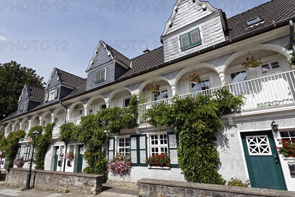 Idyllic terraced houses