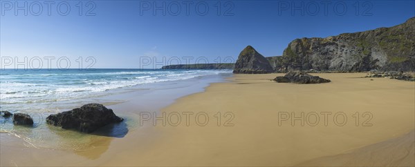 Bedruthan Steps  between Newquay and Padstow