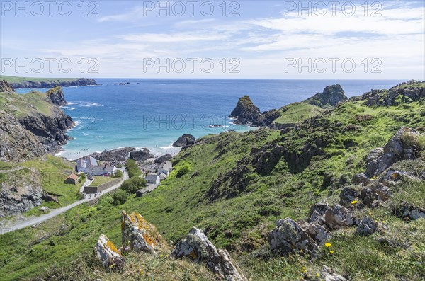 Kynance Cove at high tide