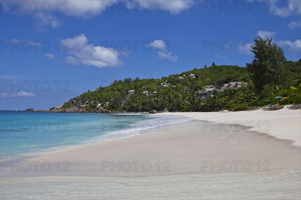 Beach of Anse Intendance and the Banyan Tree Hotel