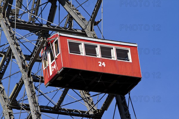 Gondola of the ferris wheel