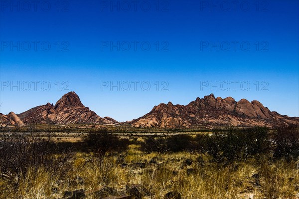 Spitzkoppe granite peaks and the Pontok Mountains