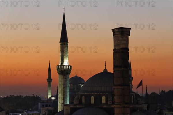 Atik Ali Pasha Mosque and the Column of Constantine or Burnt Column