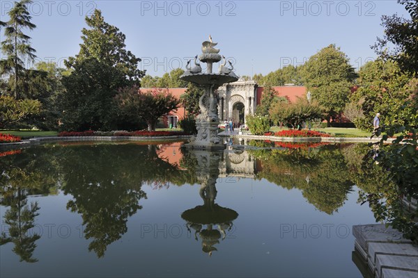 Gardens of the Dolmabahce Palace