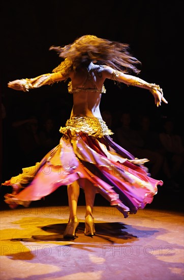 Dance performance in HodjaPasha Cultural Centre