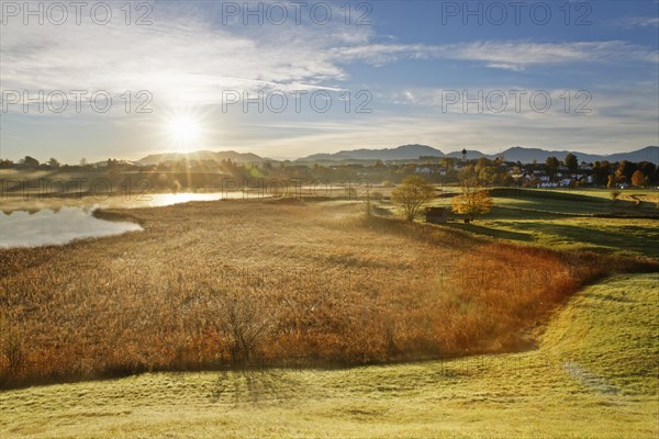 Lake Sengsee in the early morning