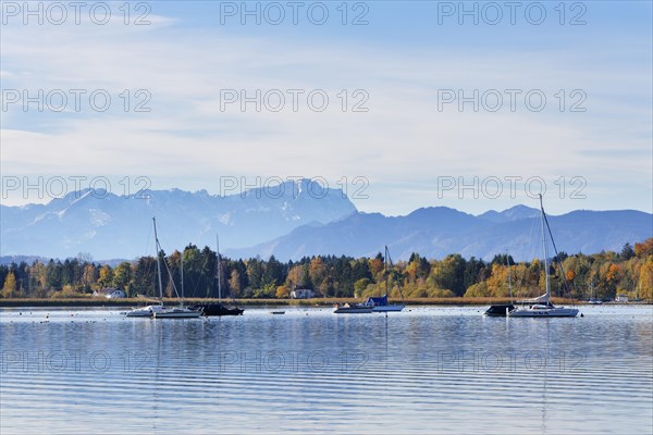 Lake Starnberg near Sankt Heinrich