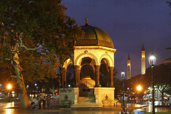 German Fountain in the Hippodrome or At Meydani square