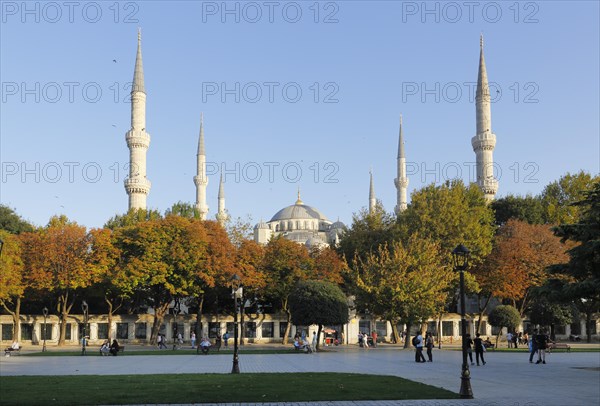 Blue Mosque or Sultan Ahmed Mosque or Sultanahmet Camii