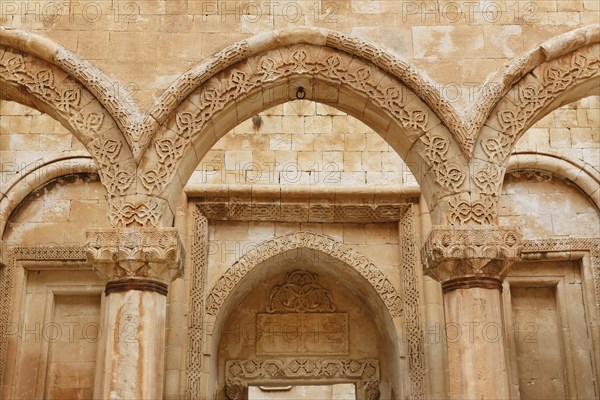 Ornate decorations in the harem