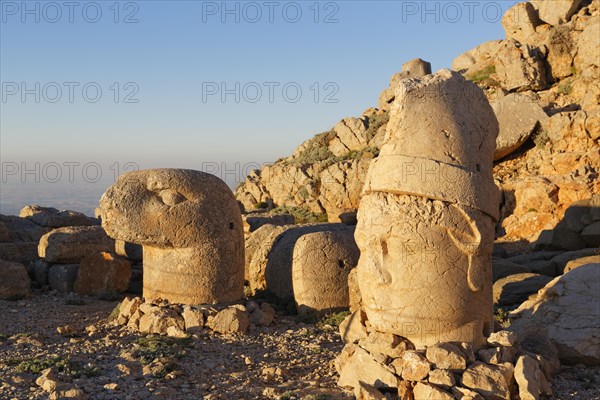 Heads of an eagle and Antiochus