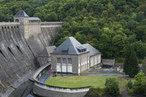 Edersee reservoir dam