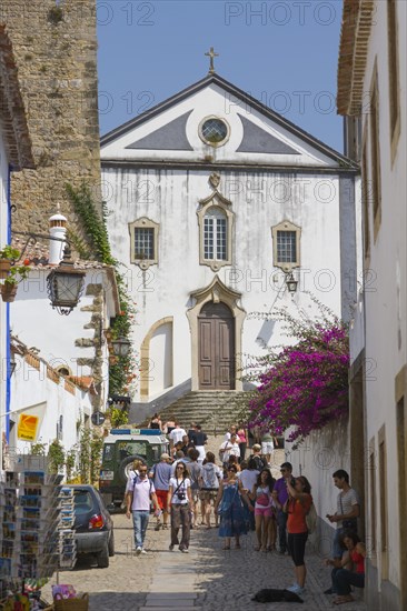 Rua Direita with Igreja de Sao Tiago