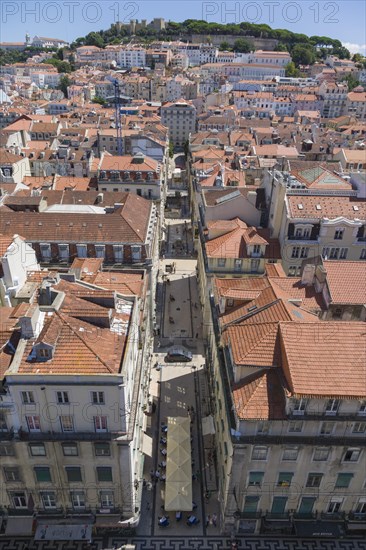 View towards Rua de Santa Justa