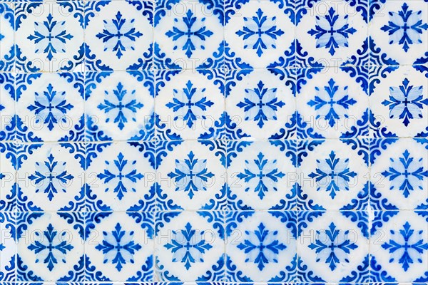 Tiles of traditional Portuguese house