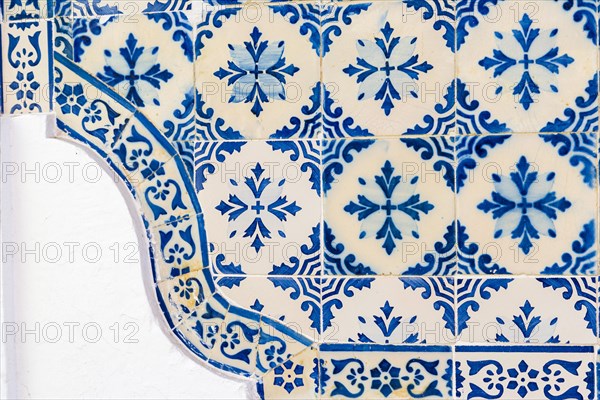 Tiles of traditional Portuguese house