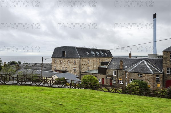 The traditional Glenmorangie distillery