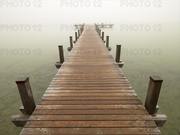 Pier on Lake Woerthsee