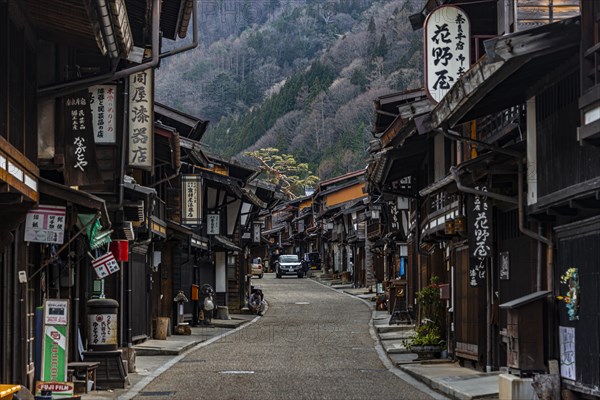 Old traditional village of the Nakasendo