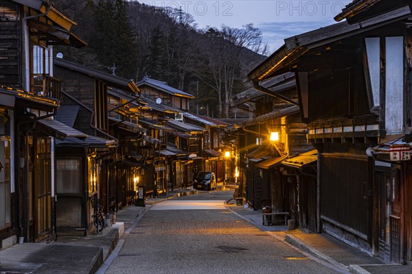 Old traditional village of the Nakasendo