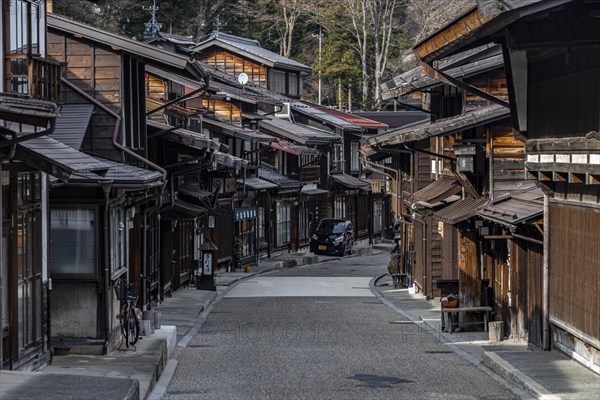 Old traditional village on the Nakasendo road