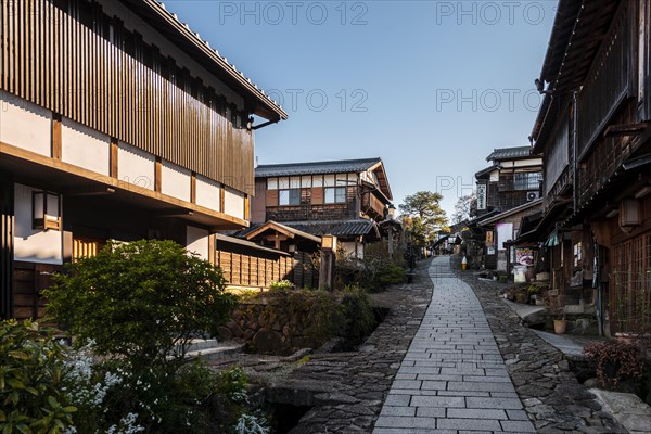 Historic village on Nakasendo street