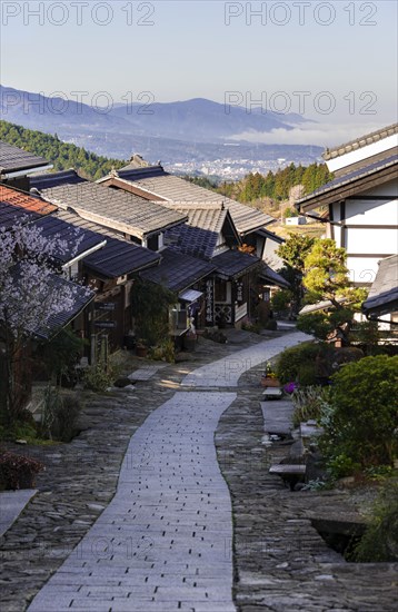 Historic village on Nakasendo street