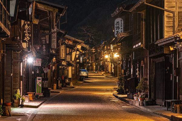 Old traditional village of the Nakasendo