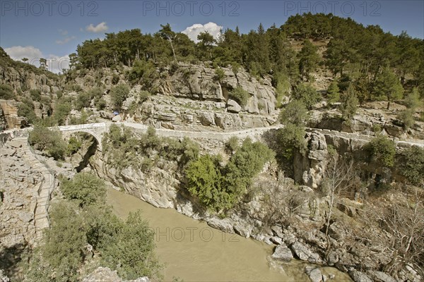 Taurus Mountains and river