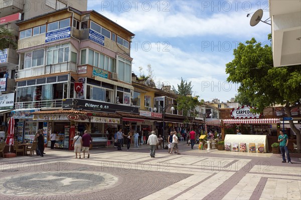 Pedestrian zone in the town centre of Kusadasi